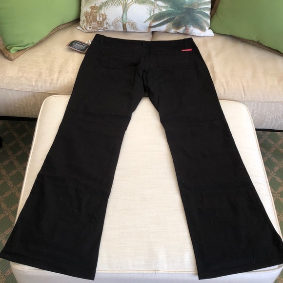 Dickies Girl Stretch Black Pants/ Size: 15 - Picture 8 of 9